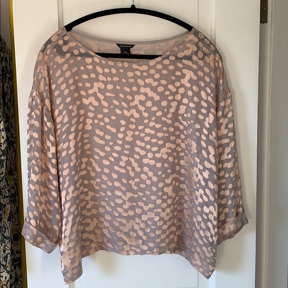 Club Monaco sheer blouse - Picture 2 of 3